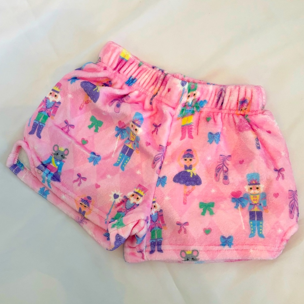 New with tag Iscream 2024 nutcracker girls plush shorts